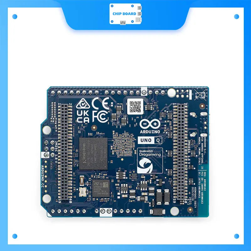 Arduino UNO Q AI Development Board – Object Recognition, Voice Control & Motion Detection High-Performance Controller