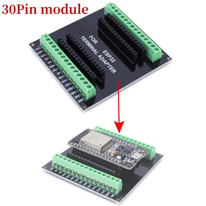 ESP32 Development Board / Module Wireless WiFi Bluetooth module Ultra-Low Power Consumption Dual Core 30Pin ESP32-32D Smart Home