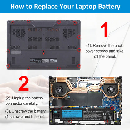 KingSener 90W C41N2013 C41N2013-1 Laptop Battery For ASUS ROG Strix G513 G513IM G713 G713IM G713QM Rog G533 G533QM G533QR G733ZM