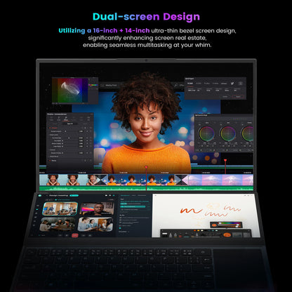 N-one NBook Fly 16+14 Inch Touch Screen Intel Xeon W-10885M Laptop 16GB+1TB SSD(Up to 5.3GHz) Gaming Computer Business Notebo