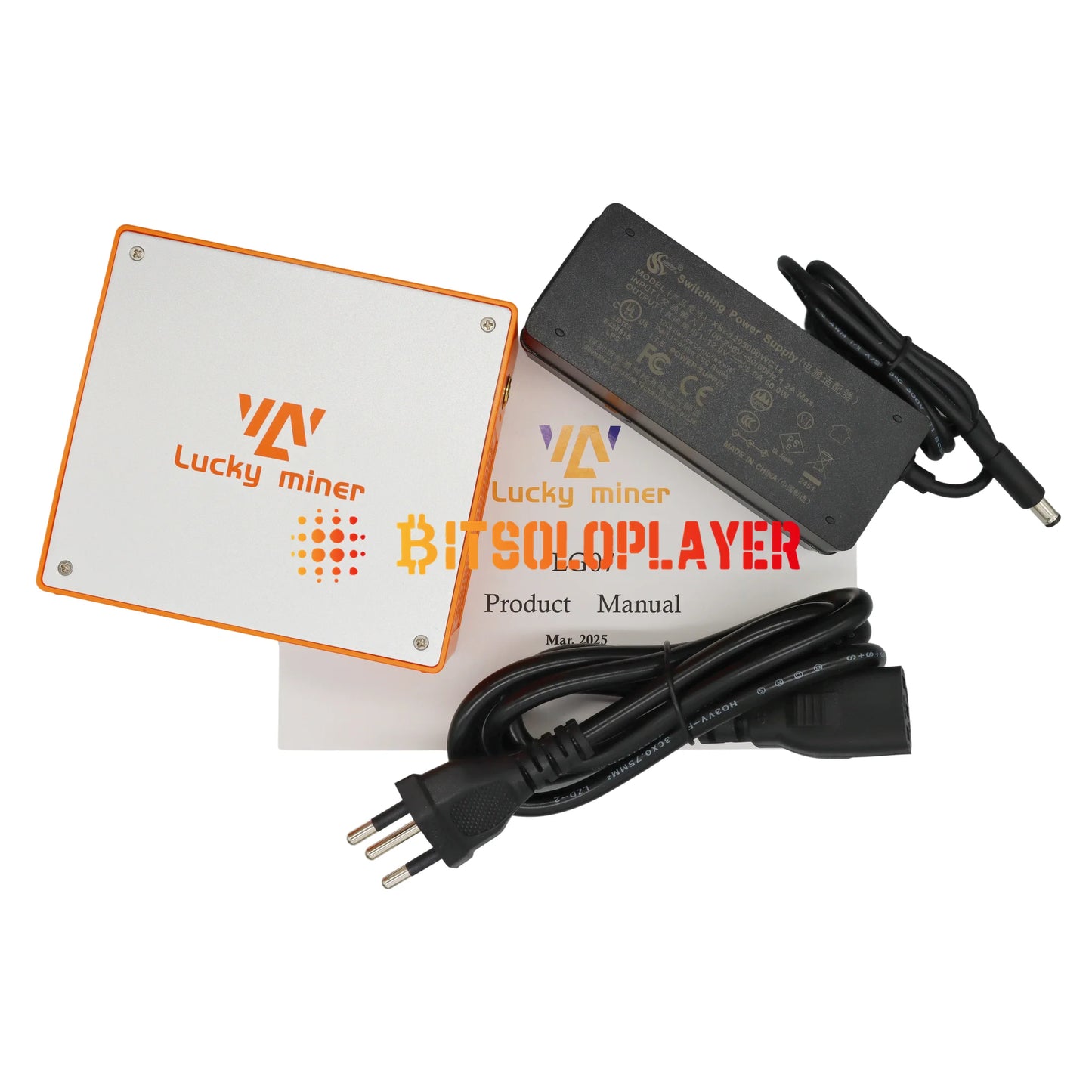 Lucky Miner LG07 Litecoin & Dogecoin Miner 11MH/S 12W Scrypt Algorithm ASIC Miner Crypto Mining Machine