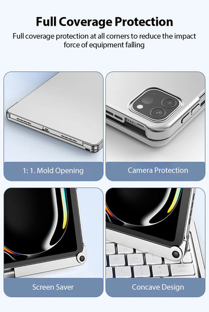 Magic Keyboard Case For Ipad Pro 13 11 12.9 2024 Mini 6 Air 5 4 M4 M2 10 9 9th 10th Generation 10.9 10.2 Funda Cover Accessories