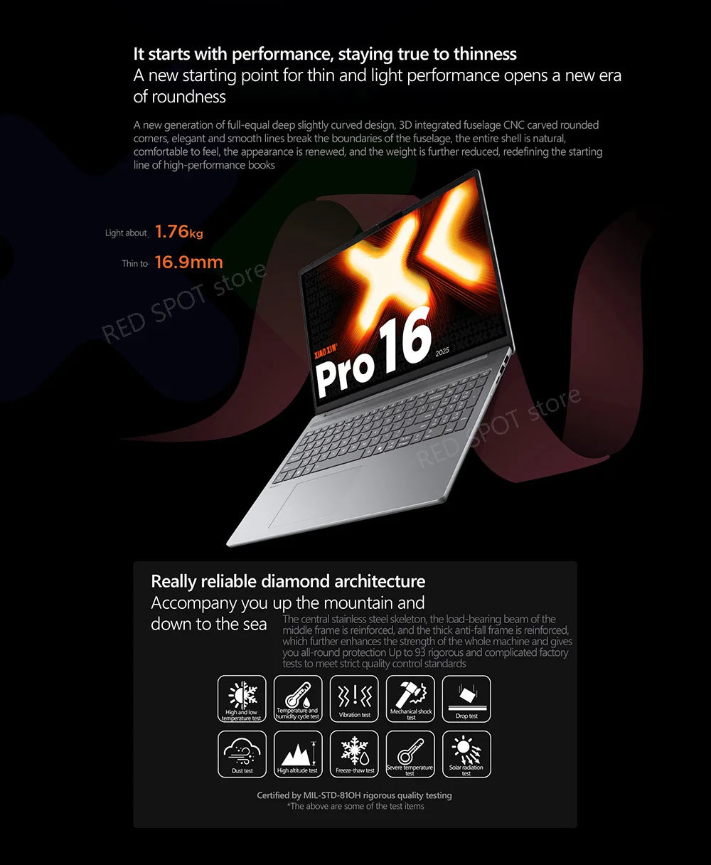 [NEW]Lenovo Xiaoxin pro16 2025 R7 350 860M 32G+1TB SSD 16'' 2.8K 120Hz