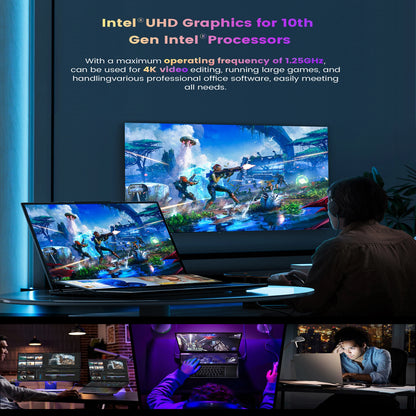 N-one NBook Fly 16+14 Inch Touch Screen Intel Xeon W-10885M Laptop 16GB+1TB SSD(Up to 5.3GHz) Gaming Computer Business Notebo