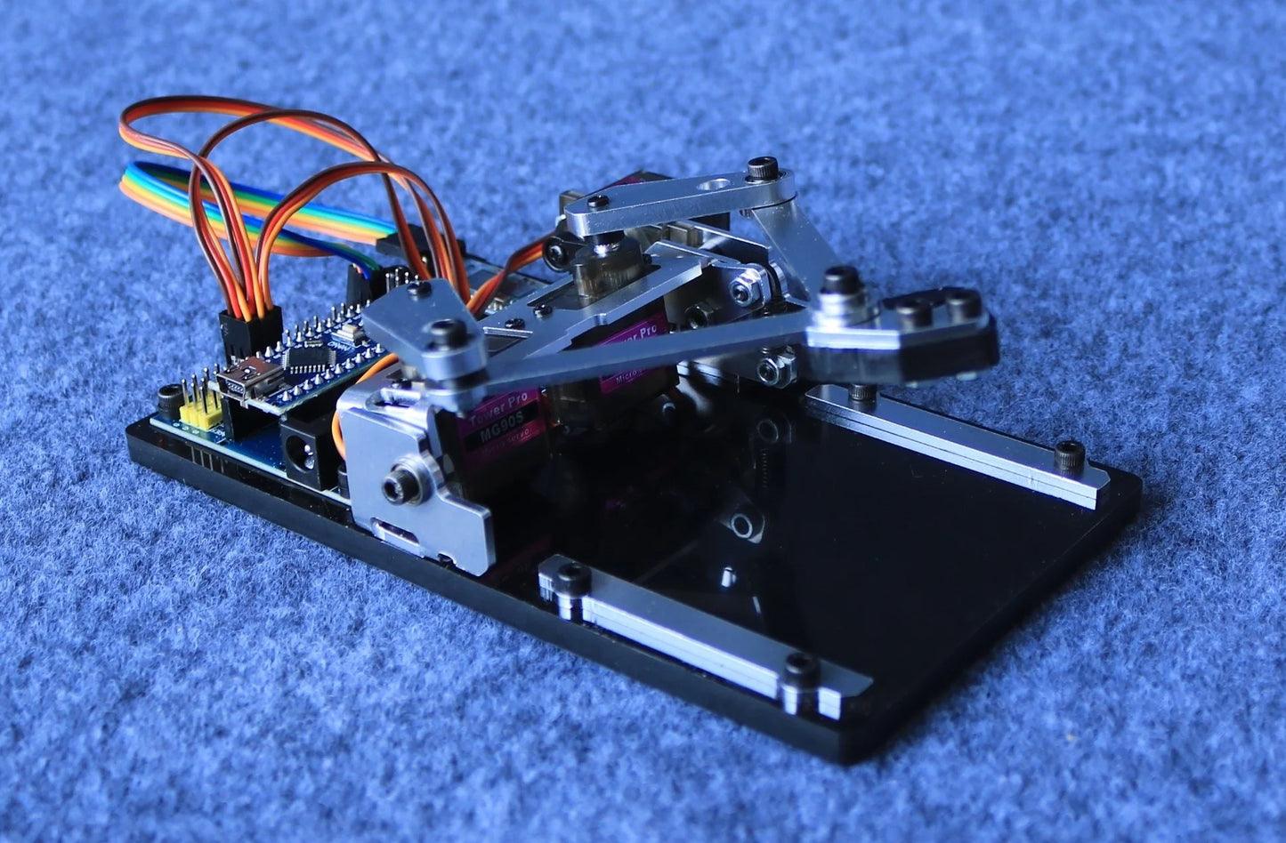 Arduino Drawing Board Robotic Arm,diy Drawing Robot,programming Learning Kit for University and High School Students,APP Control