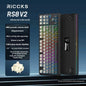 Riccks RS8 V2 Wireless Gaming Mechanical Keyboard Bluetooth 2.4G Wired 8000mAh RGB Hotswap Support QMK-VIA Keyboard for pc Gamer