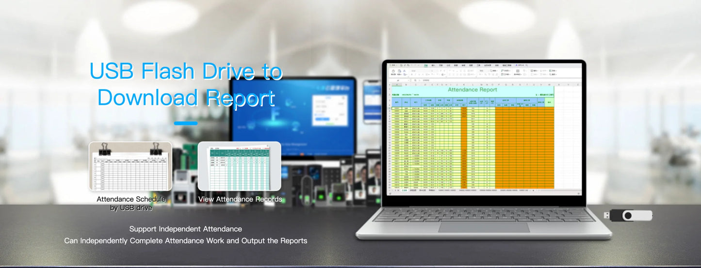 5.5-inch Aluminum Alloy Biometric Face Palm QR RFID Access Control Terminal with Video Intercom Cloud PC Software TCP/IP USB