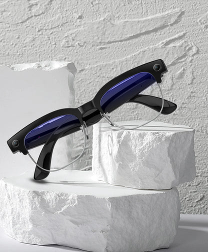 AI Smart Translation Smart Glasses 8 Million HD Camera Optical Image Stabilization Dual Microphone Noise Reduction Smart Glasses