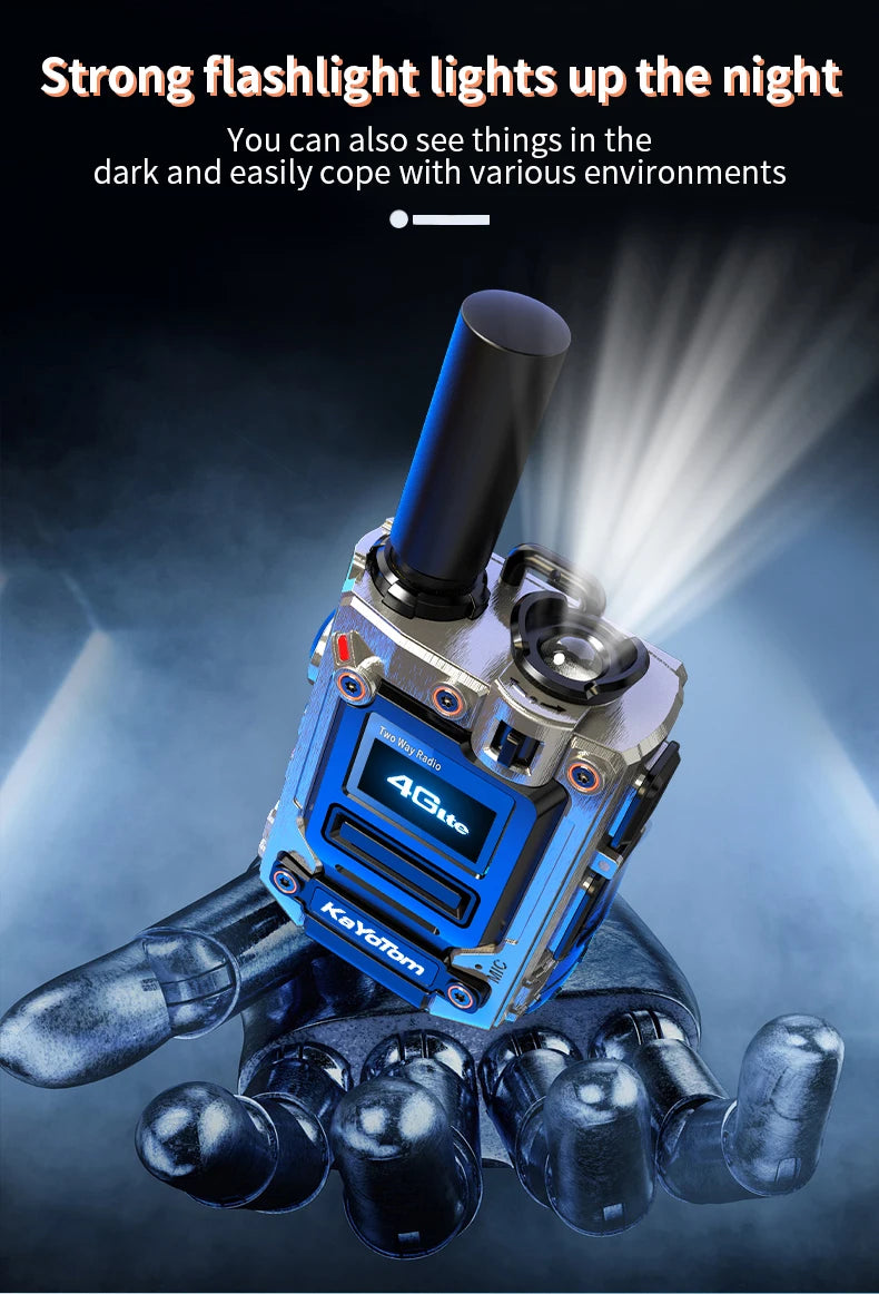 KaYoTom M08 Global Walkie Talkie & 4G POC Radio - Unlimited Range