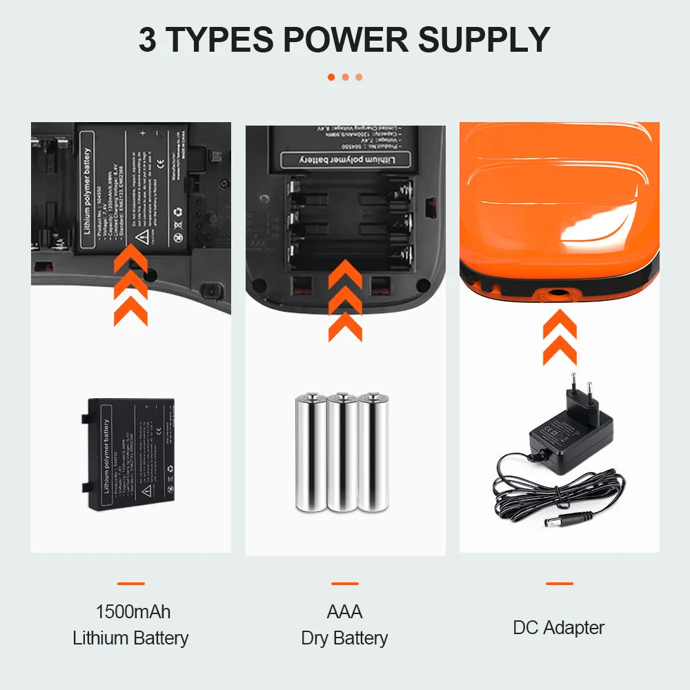 Portable Label Maker PS100E Label Printer Automatic Cutting Industrial Label Machine with 5PK 12mm Label for Brother TZe231 Tape