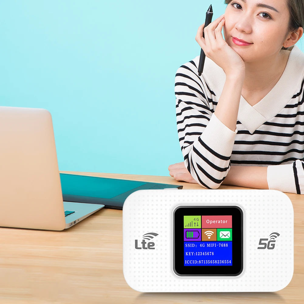 4G LTE Wireless WiFi Router Smart WiFi M9S/MF68E LCE Hotspot Portable WiFi Mobile Hotspot Plug Play WiFi Mobile Broadband