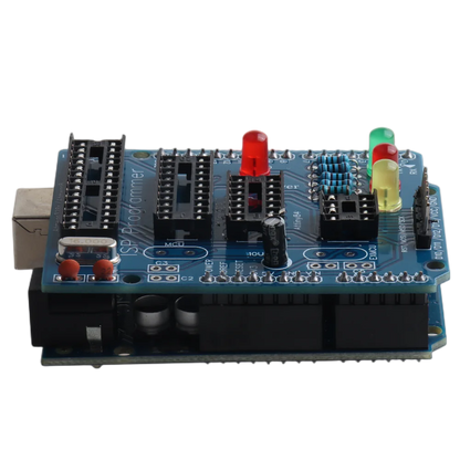 ATtiny13A  ATtiny84 ATtiny85 ATtiny2313 ATMEGA328P AVR ISP Programming Board Soldering Kit for Arduino Uno R3