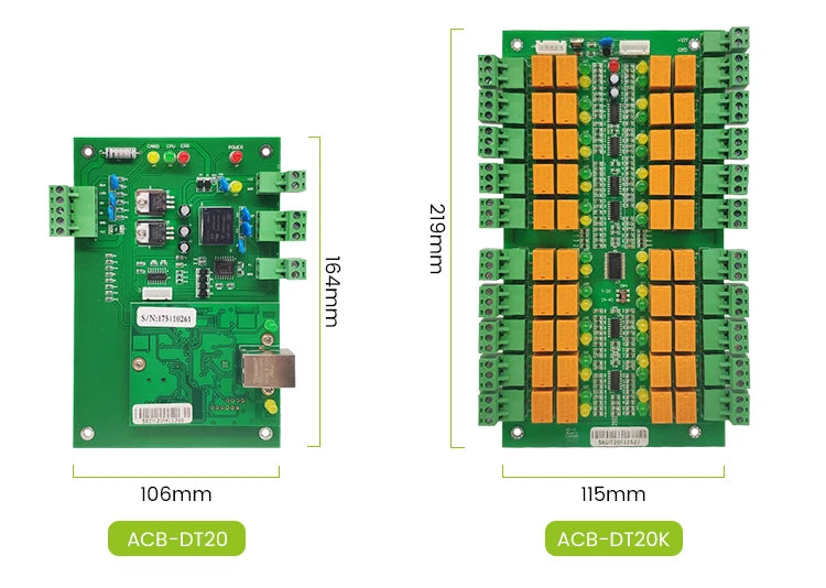 S4A Four Door Network Access Control Panel Board With Software Communication Protocol TCP/IP Board Wiegand Reader for 4 Door Use