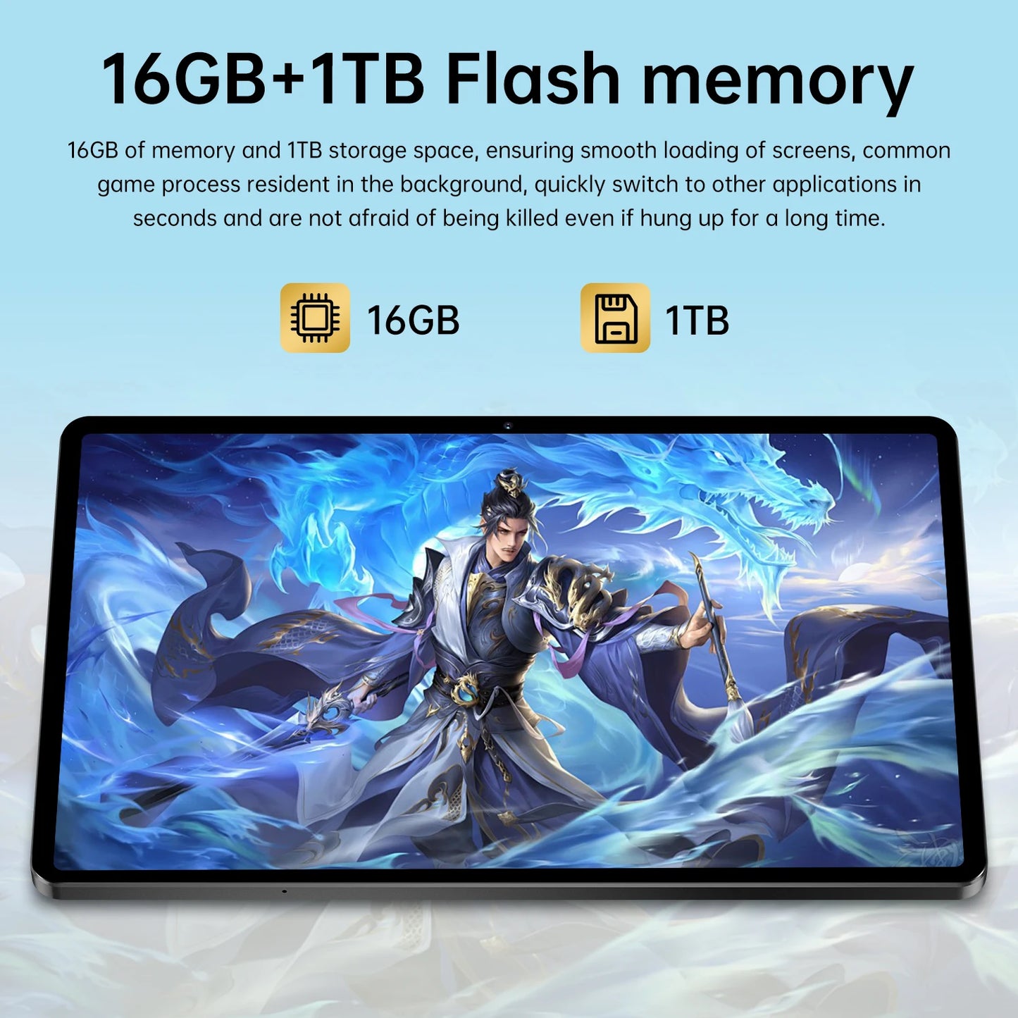 2025 New Original Tablet Pad 7 Pro Snapdragon 10.1inch High-Definition Screen Global 10000mAh 5G Dual Card WiFi Tablet