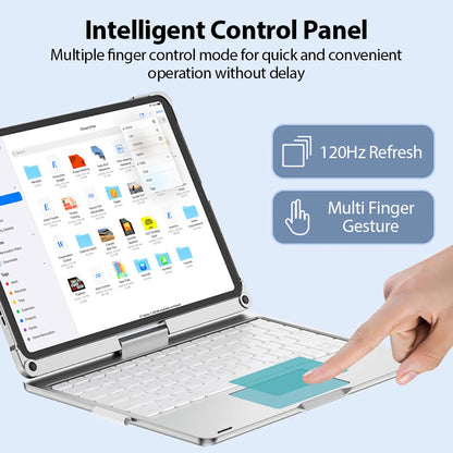 Magic Keyboard Case For Ipad Pro 13 11 12.9 2024 Mini 6 Air 5 4 M4 M2 10 9 9th 10th Generation 10.9 10.2 Funda Cover Accessories