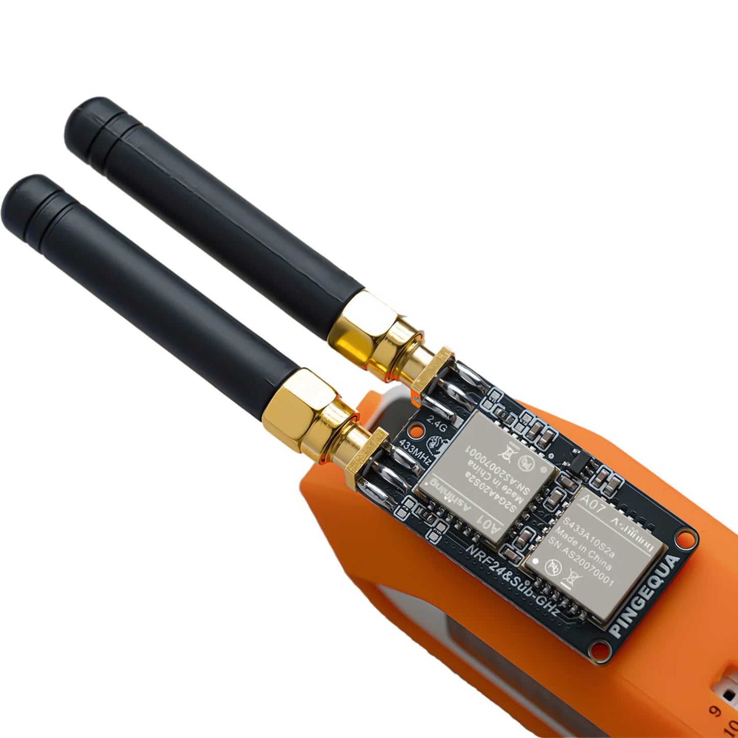 Flipper Zero 2-in-1 RF Devboard, Ultra-Compact NRF24 + CC1101 Wireless Module, 2.4GHz & 433MHz, High Performance, Auto-Switch, P