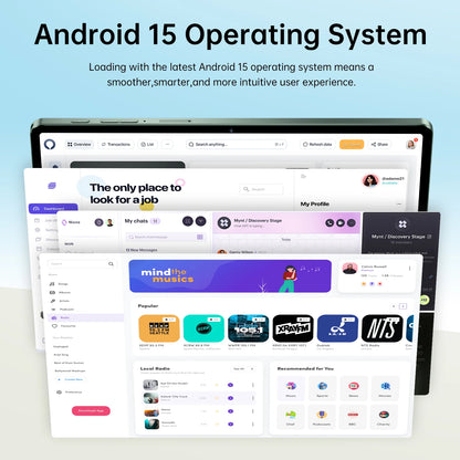 2025 New Original Tablet Pad 7 Pro Snapdragon 10.1inch High-Definition Screen Global 10000mAh 5G Dual Card WiFi Tablet