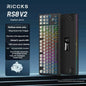 Riccks RS8 V2 Wireless Gaming Mechanical Keyboard Bluetooth 2.4G Wired 8000mAh RGB Hotswap Support QMK-VIA Keyboard for pc Gamer