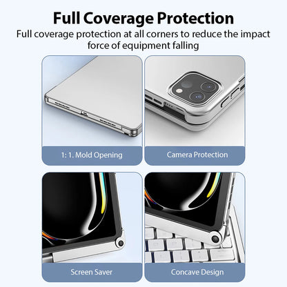 Magic Keyboard Case For Ipad Pro 13 11 12.9 2024 Mini 6 Air 5 4 M4 M2 10 9 9th 10th Generation 10.9 10.2 Funda Cover Accessories