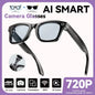 2025  Smart  Sunglasses ai smart glasses with Camera Video 8MP Translation  Bluetooth Call Music Play Men Women  Recording 100+
