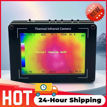 3.5 Inch Thermal Infrared Camera -40-450℃ Measurement 32x24 Pixel Thermal Imaging Camera Infrared Thermal Imager for Electrical