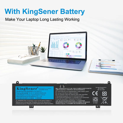 KingSener 90W C41N2013 C41N2013-1 Laptop Battery For ASUS ROG Strix G513 G513IM G713 G713IM G713QM Rog G533 G533QM G533QR G733ZM