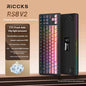 Riccks RS8 V2 Wireless Gaming Mechanical Keyboard Bluetooth 2.4G Wired 8000mAh RGB Hotswap Support QMK-VIA Keyboard for pc Gamer