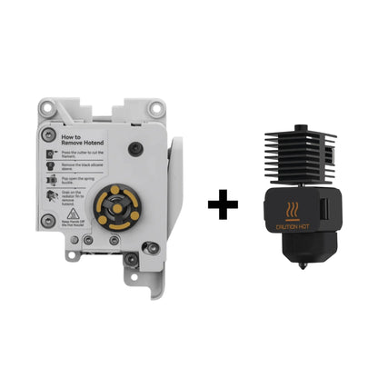 For Bambu Lab A1 mini Extruder Dual Gears Extrusion Motor Hardened Steel with Hotend Kit For  A1/A1mini 3D Printer parts