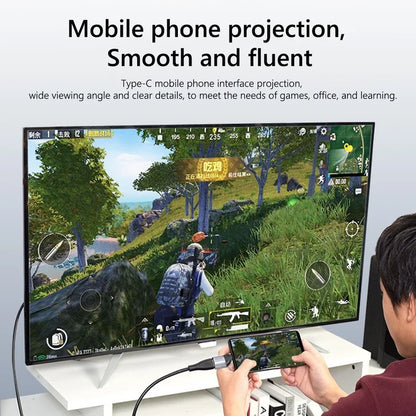 HDMI-compatible USB Type C Adapter to DP/VGA/Mini DP/RJ45 4K/8K 60Hz Vedio Transfer Converter for Laptop Phone Macbook Pro Air