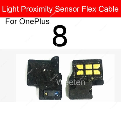 Light Proximity Sensor Ambient Flex Cable For Oneplus 1+ 3 3T 6 6T 8 8T Pro 9RT 9R 10T 10R 12 Proximity Sensing Flex Ribbon Part
