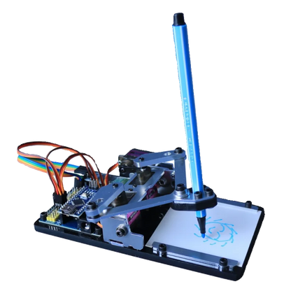 Arduino Drawing Board Robotic Arm,diy Drawing Robot,programming Learning Kit for University and High School Students,APP Control