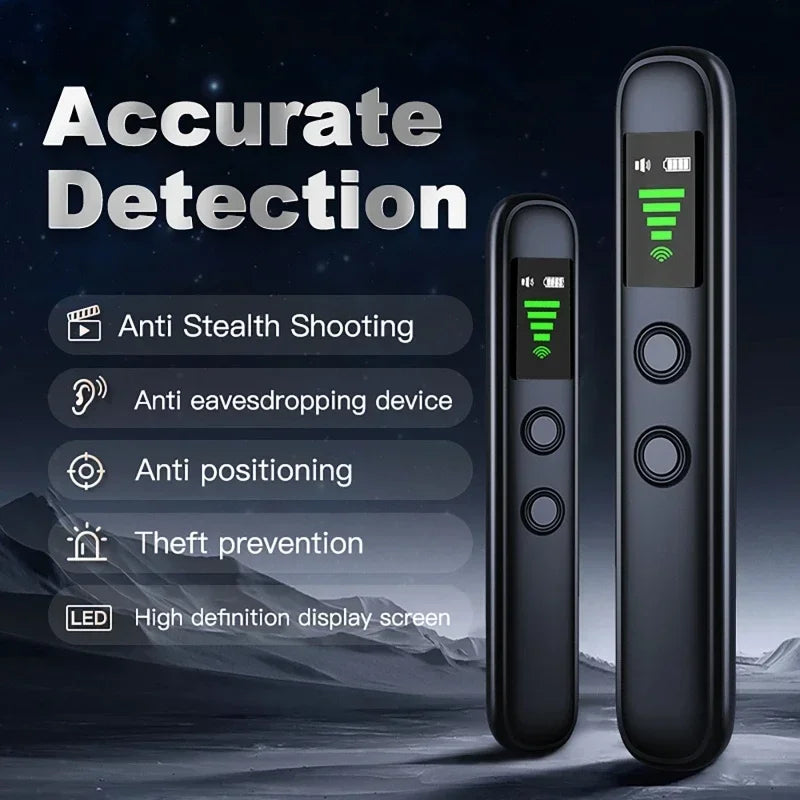 Hidden Camera Detector Anti Spy Gadget Professional Hunter Wireless Signal Car GPS Infrared Search Wiretapping Bug Mini Devices