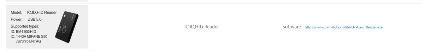 Rfid 125KHz 13.56MHz ID IC Dual Frequency Smart RFID Card Reader Nfc Card Encrypted Programmer Reader With USB Interface