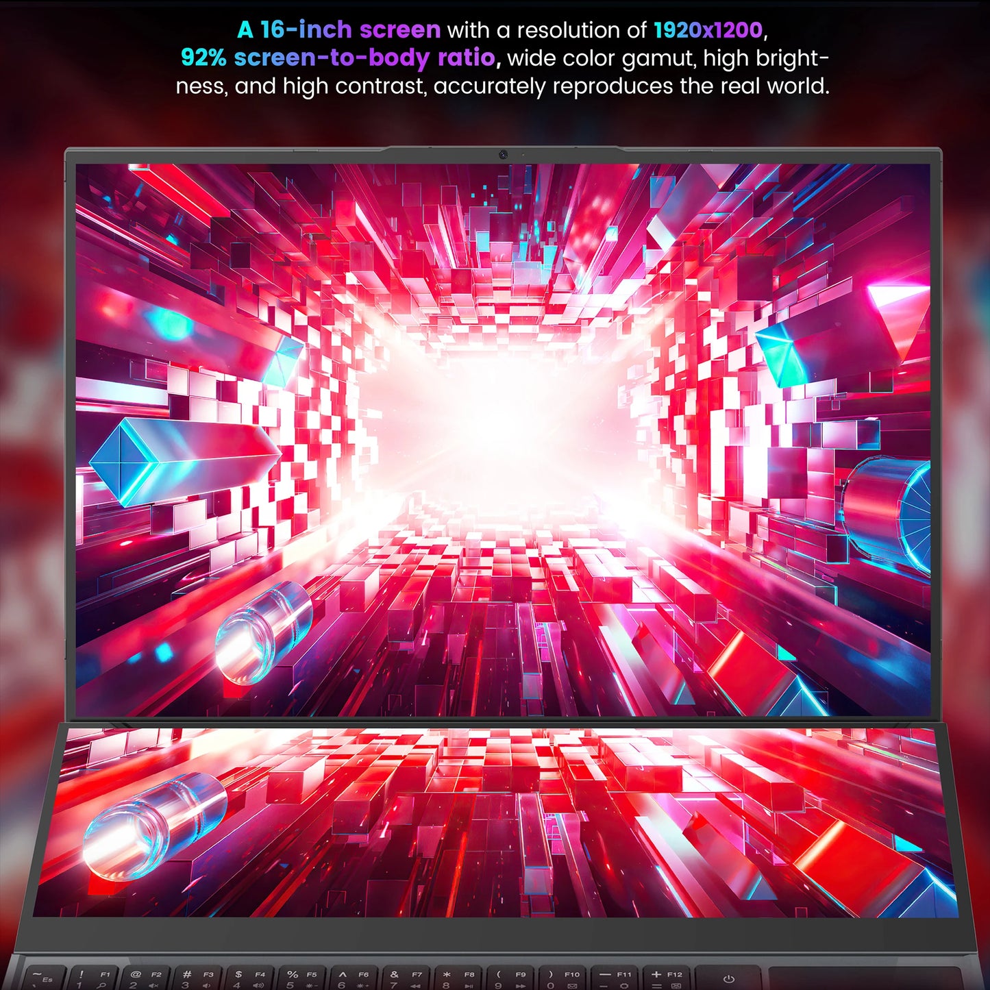 N-one NBook Fly 16+14 Inch Touch Screen Intel Xeon W-10885M Laptop 16GB+1TB SSD(Up to 5.3GHz) Gaming Computer Business Notebo