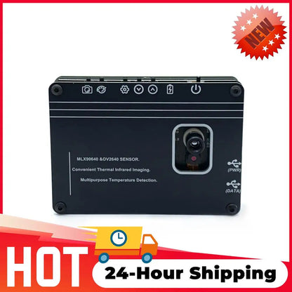 3.5 Inch Thermal Infrared Camera -40-450℃ Measurement 32x24 Pixel Thermal Imaging Camera Infrared Thermal Imager for Electrical