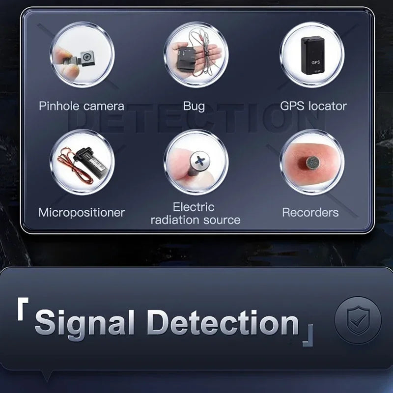 Hidden Camera Detector Anti Spy Gadget Professional Hunter Wireless Signal Car GPS Infrared Search Wiretapping Bug Mini Devices