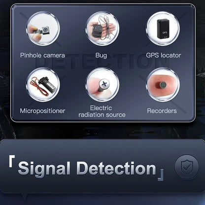 Hidden Camera Detector Anti Spy Gadget Professional Hunter Wireless Signal Car GPS Infrared Search Wiretapping Bug Mini Devices