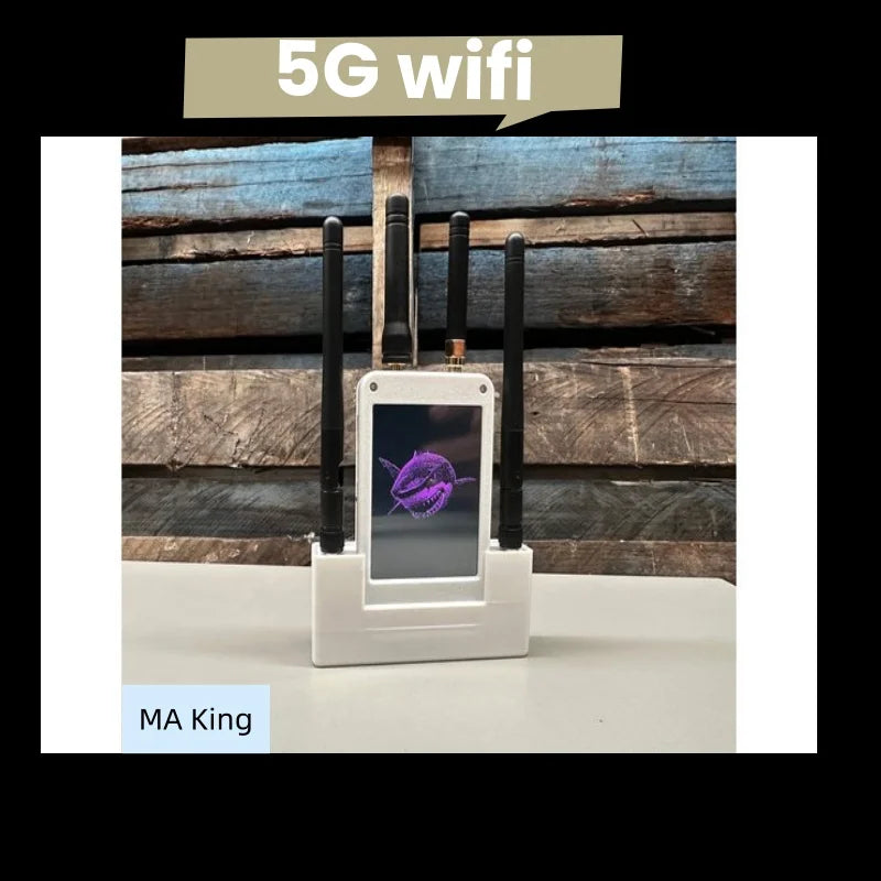 Flipper Zero Dual Touch 4IN1 5G WiFi-ESP32-C5,Marauder, working with Flipper, 5G deauthenticaltion, subghz, GPS, onboard battery