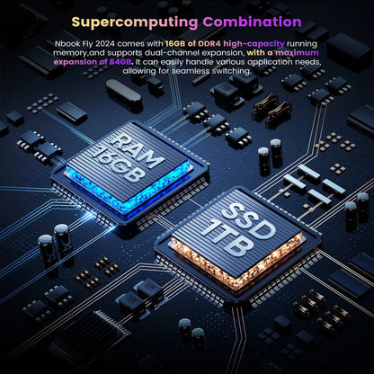 N-one NBook Fly 16+14 Inch Touch Screen Intel Xeon W-10885M Laptop 16GB+1TB SSD(Up to 5.3GHz) Gaming Computer Business Notebo