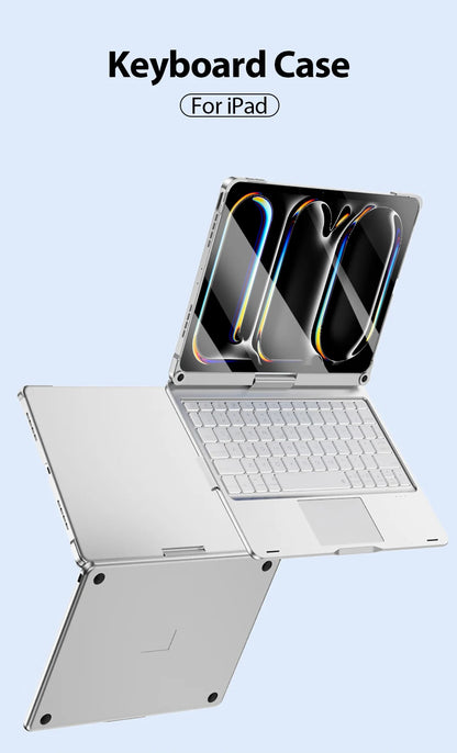 Magic Keyboard Case For Ipad Pro 13 11 12.9 2024 Mini 6 Air 5 4 M4 M2 10 9 9th 10th Generation 10.9 10.2 Funda Cover Accessories