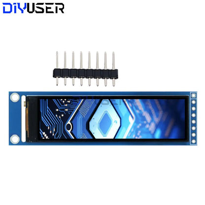 DIYUSER 2.25-inch TFT LCD ST7789 small screen 76*284 module LCD full view SPI color screen