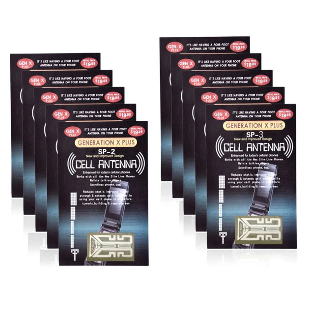 Cell Phone Signal Booster Sticker Outdoor Network Signal receiving Enhancement Antenna Amplifier SP-3/4 for Smart Phones