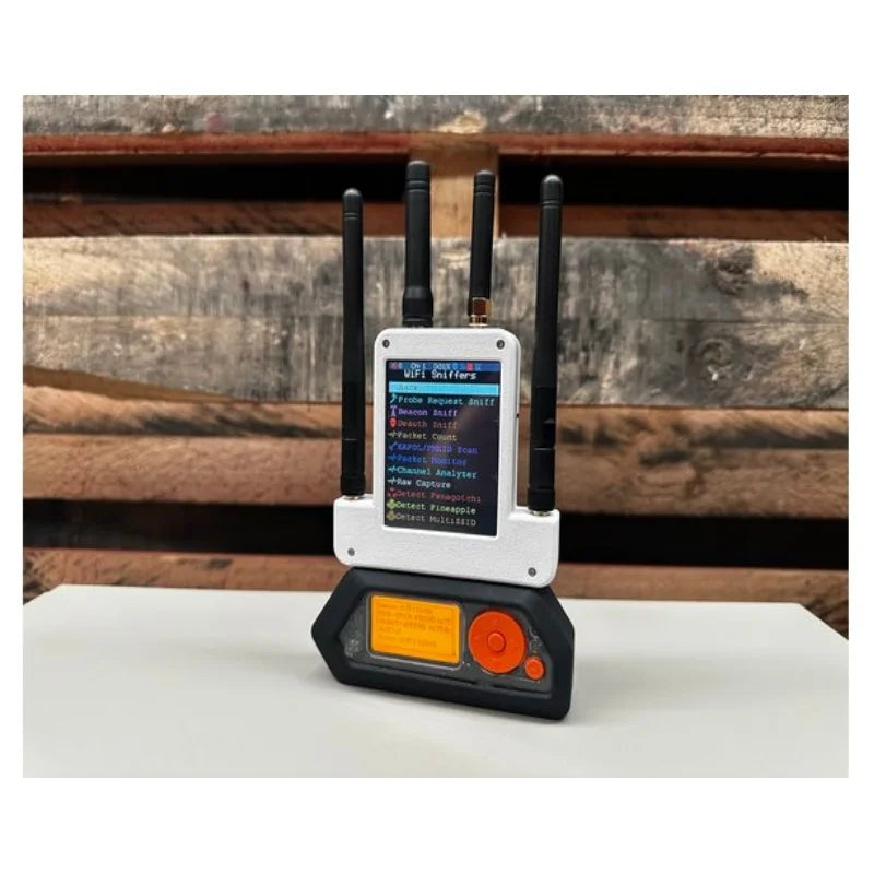 Flipper Zero Dual Touch 4IN1 5G WiFi-ESP32-C5,Marauder, working with Flipper, 5G deauthenticaltion, subghz, GPS, onboard battery