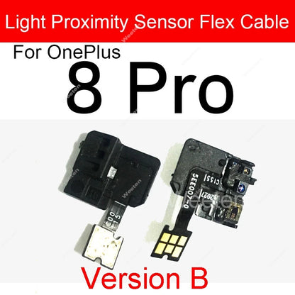 Light Proximity Sensor Ambient Flex Cable For Oneplus 1+ 3 3T 6 6T 8 8T Pro 9RT 9R 10T 10R 12 Proximity Sensing Flex Ribbon Part