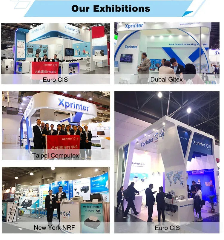 Xprinter 80mm Auto Cuter Thermal Receipt Kitchen POS Printer Mini  USB LAN Mini Printer With Order Reminder Support Mac/IOS