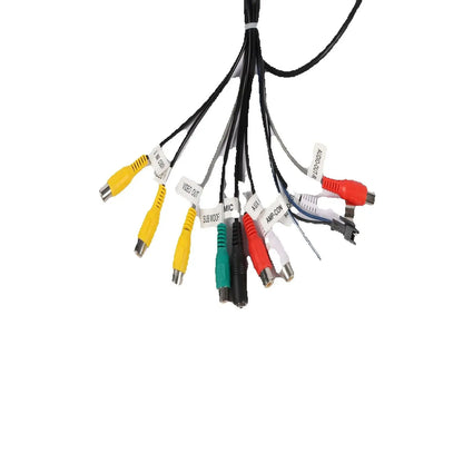 Car Android Radio 20 Pin RCA Output Cable and Microphone FOR Teyes Universal Adapter Car Accessories