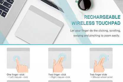 Wired Touchpad Trackpad Magic Trackpad External High Precision Trackpad with Multi-Touch Navigation for Windows Computer