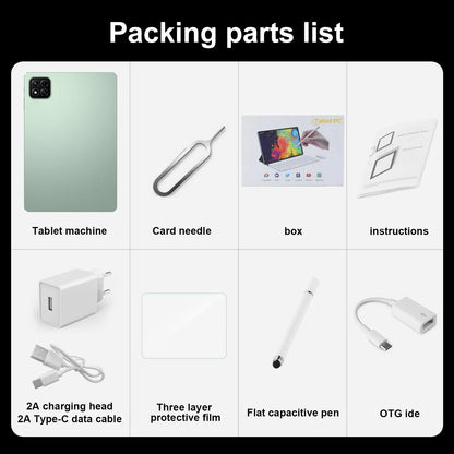 2025 New Original Tablet Pad 7 Pro Snapdragon 10.1inch High-Definition Screen Global 10000mAh 5G Dual Card WiFi Tablet