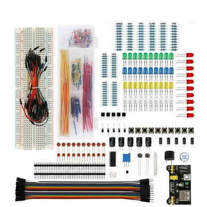 DIY Project Starter Kit For Arduino  Kit Electronic DIY Kit Electronic Component Set With Box 830 Tie-points Breadboard