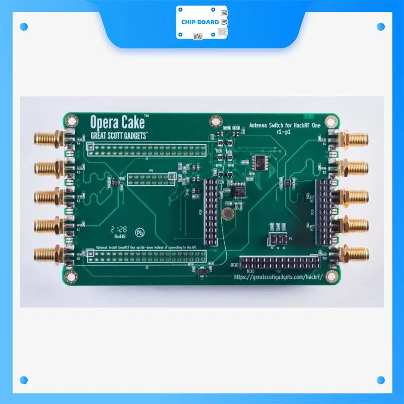 HackRF Pro - Open Source SDR Platform, 100kHz-6GHz, Full Duplex, Portable RF Analyzer